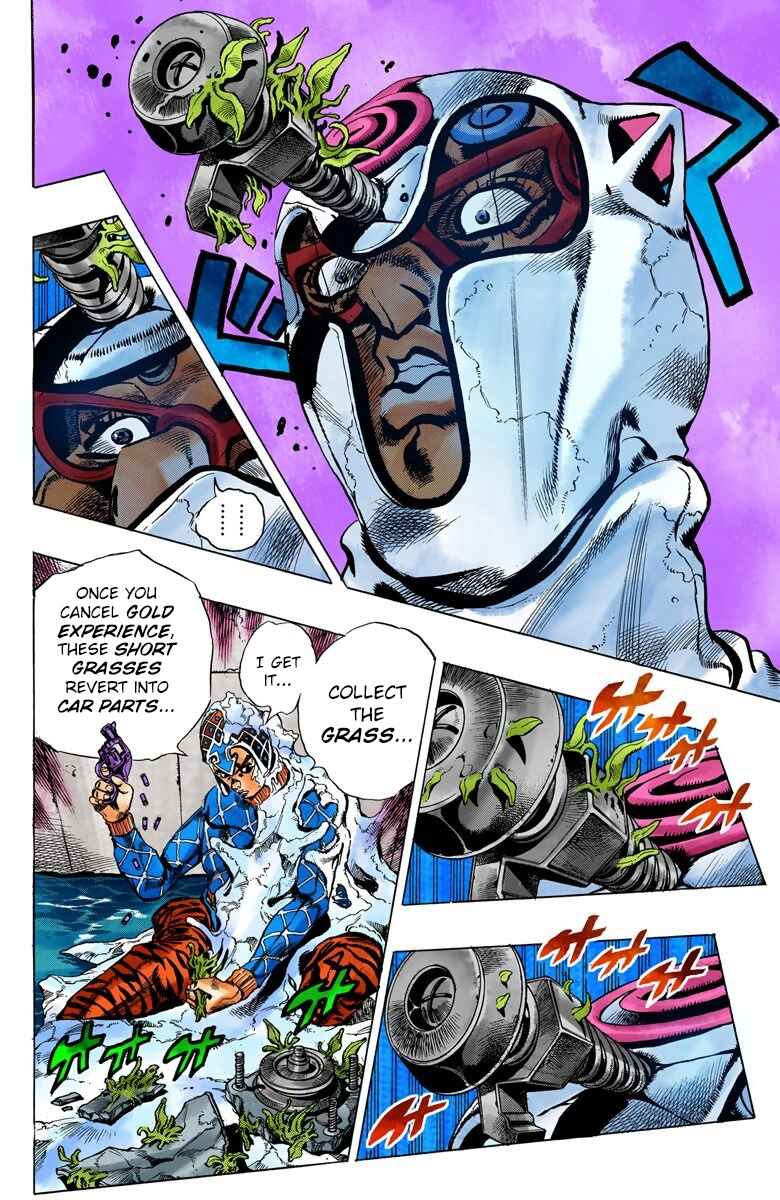 JoJo no Kimyou na Bouken: Part 5 - Ougon no Kaze Color-ban Chapter 73 - Page 10
