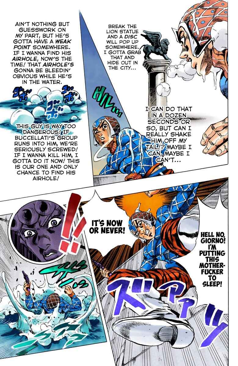 JoJo no Kimyou na Bouken: Part 5 - Ougon no Kaze Color-ban Chapter 73 - Page 15
