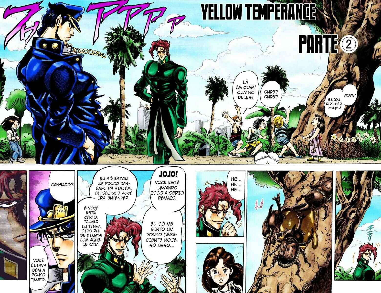 JoJo no Kimyou na Bouken: Part 3 - Stardust Crusaders Color-ban Chapter 24 - Page 2