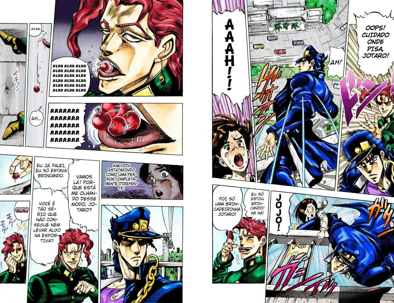 JoJo no Kimyou na Bouken: Part 3 - Stardust Crusaders Color-ban Chapter 24 - Page 6