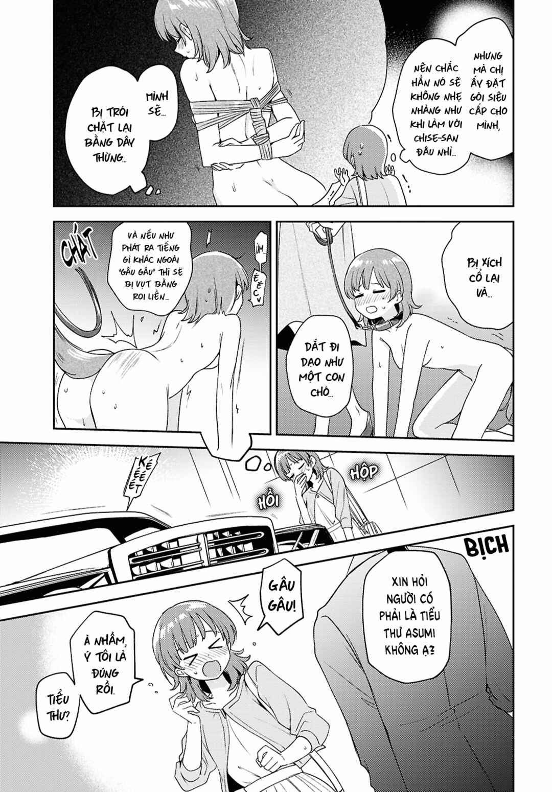 Asumi-chan wa Les Fuuzoku ni Kyoumi ga Arimasu! Chapter 24 - Page 25