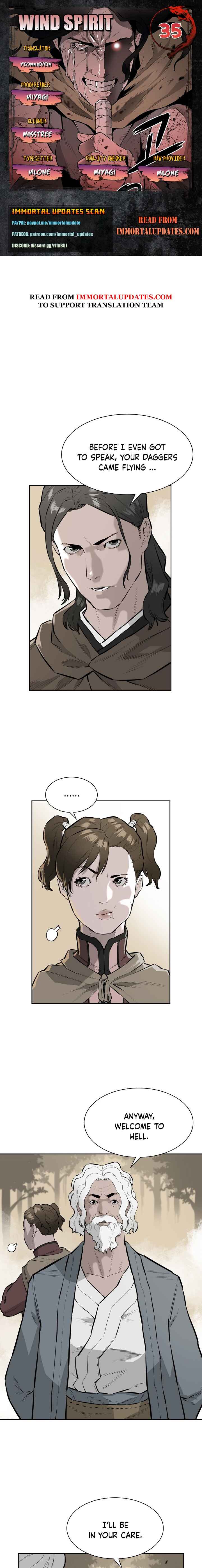 Wind Spirit Chapter 35 - Page 1