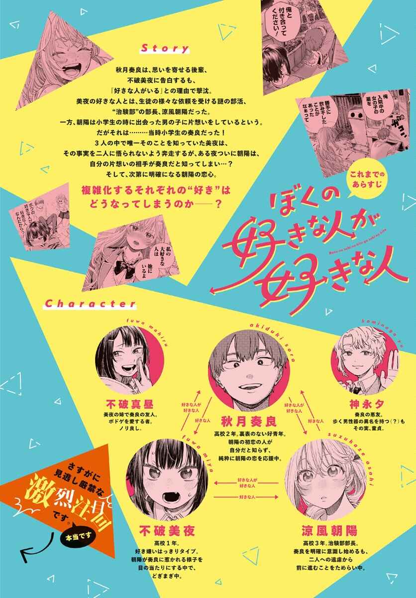 Boku no Suki na Hito ga Suki na Hito Chapter 12 - Page 3