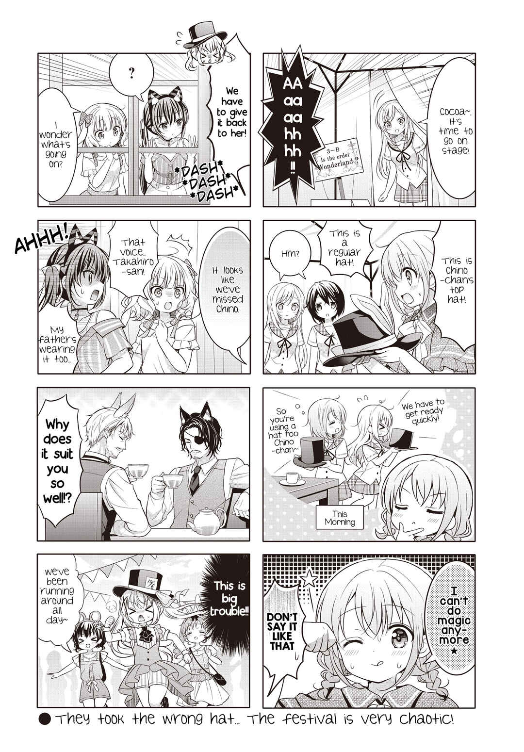 Gochuumon wa Usagi desu ka? Chapter 154 - Page 8