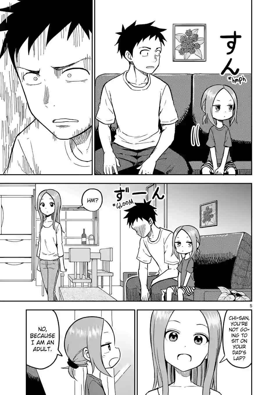 Karakai Jouzu no (Moto) Takagi-san Chapter 142 - Page 5