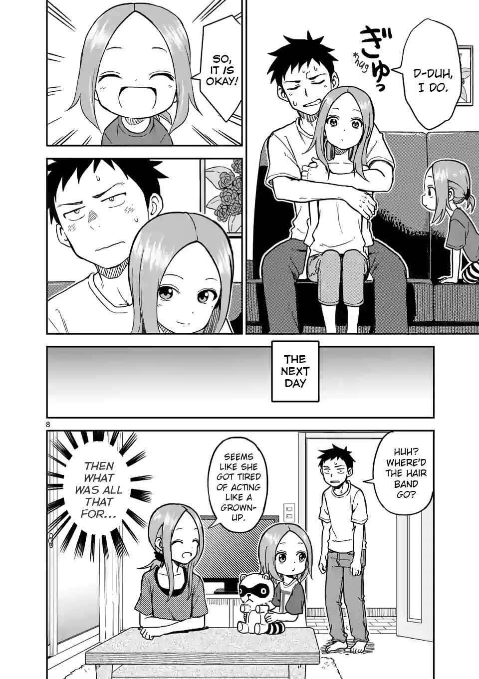 Karakai Jouzu no (Moto) Takagi-san Chapter 142 - Page 8