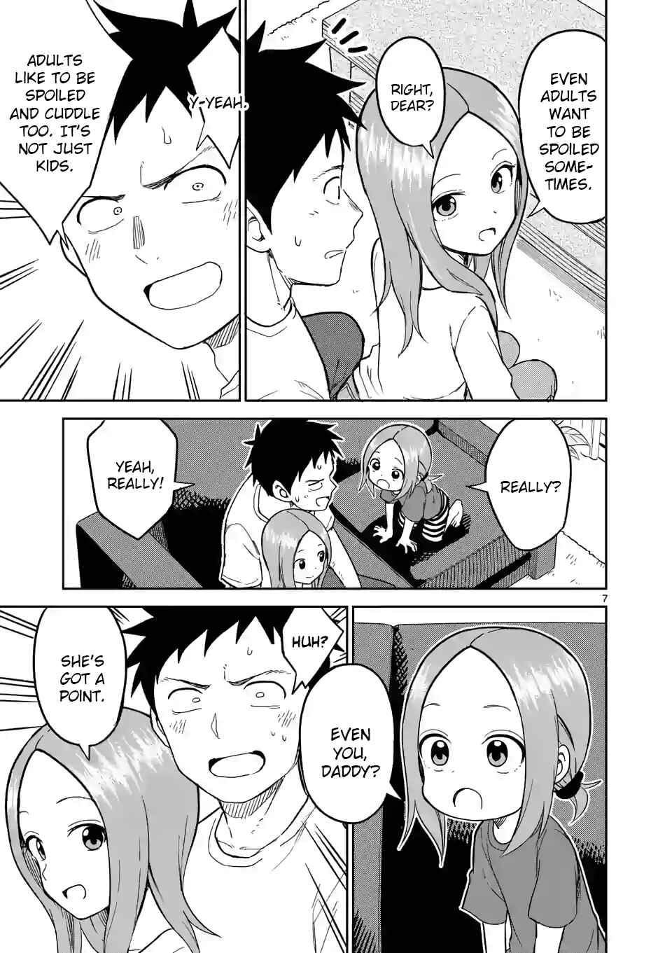 Karakai Jouzu no (Moto) Takagi-san Chapter 142 - Page 7