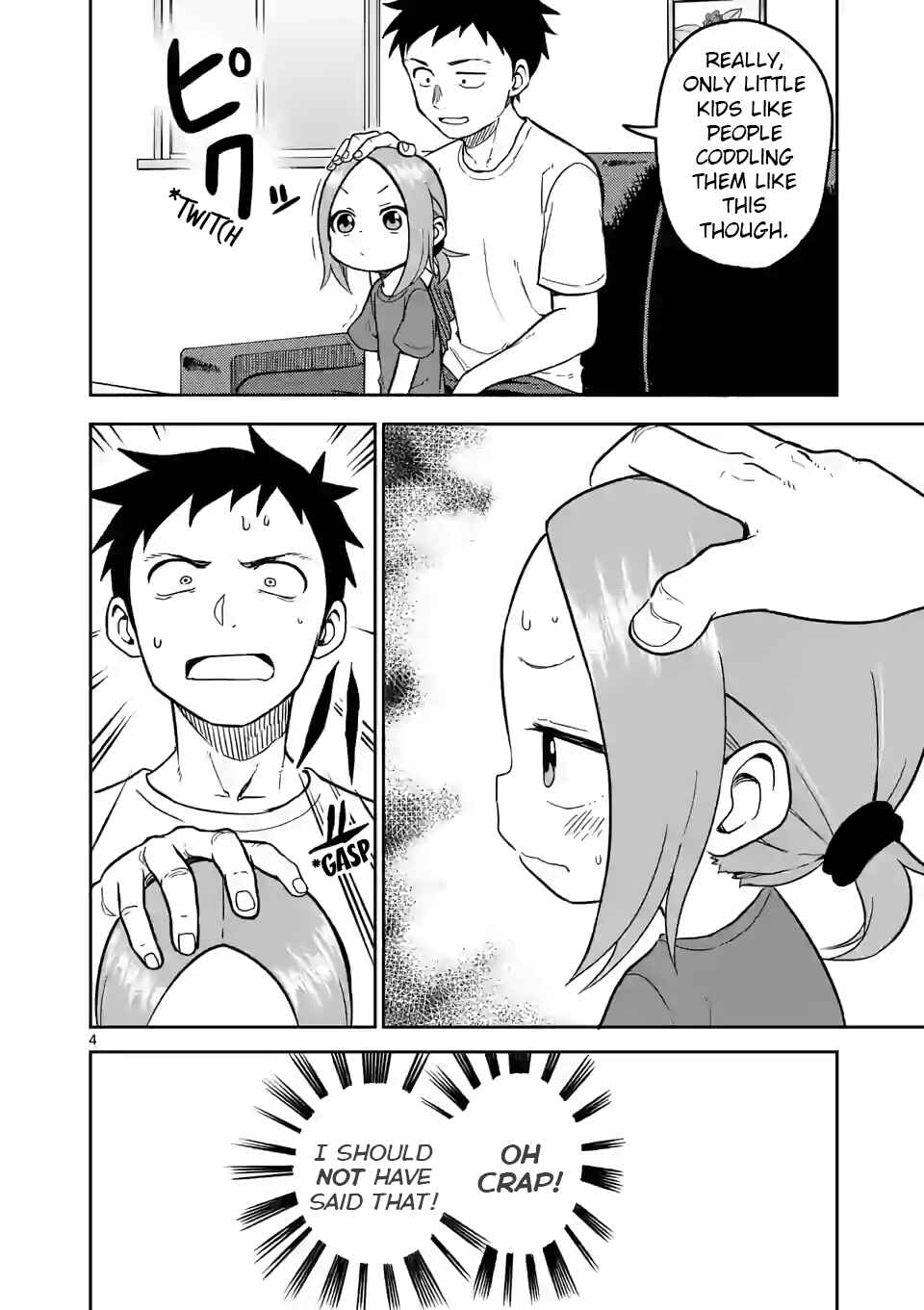 Karakai Jouzu no (Moto) Takagi-san Chapter 142 - Page 4