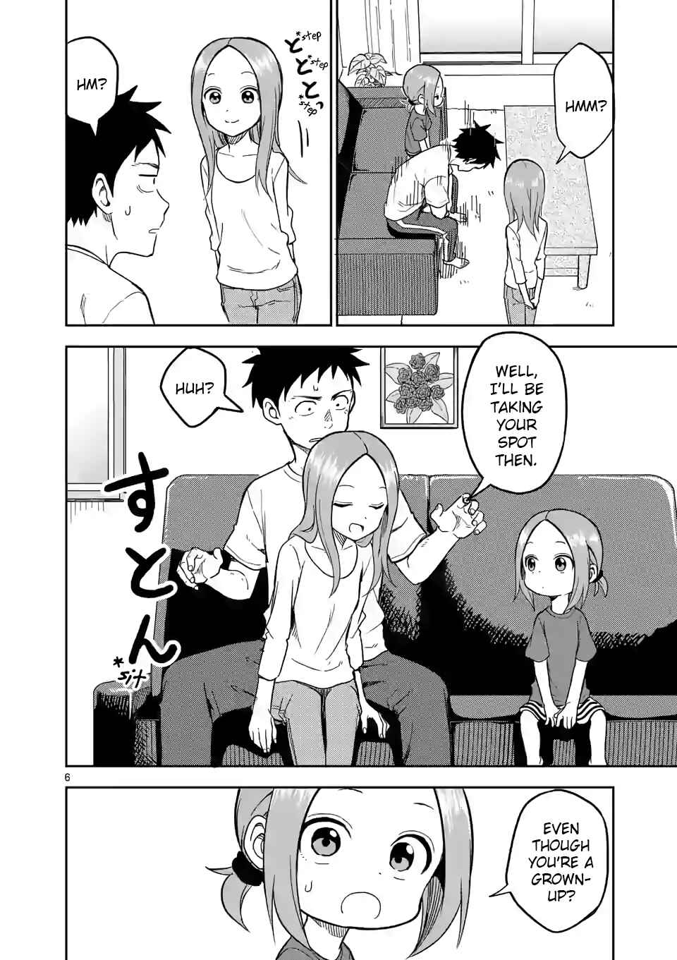 Karakai Jouzu no (Moto) Takagi-san Chapter 142 - Page 6