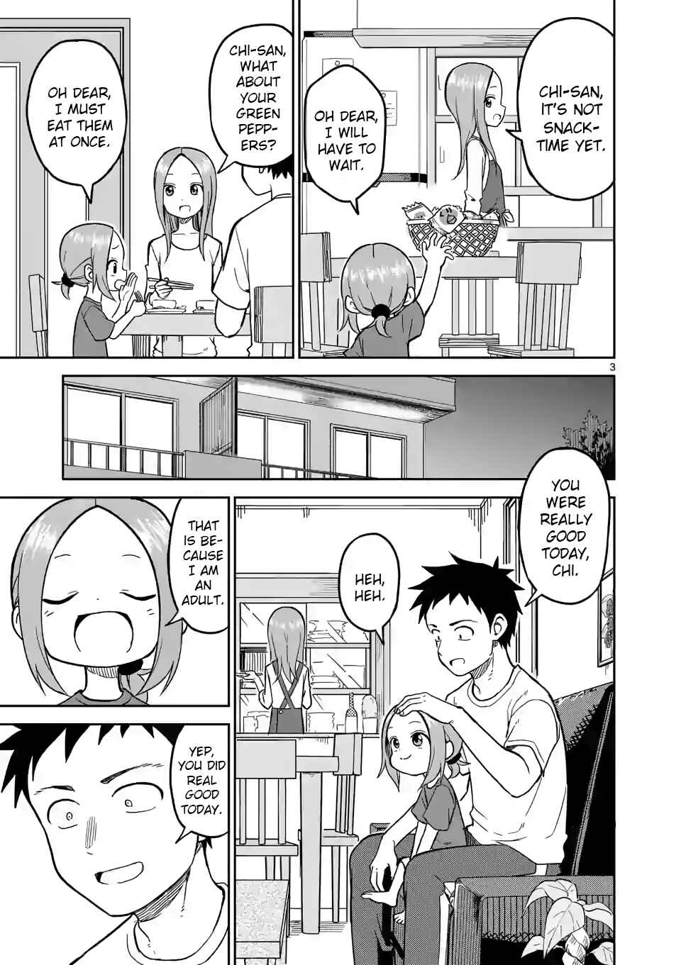 Karakai Jouzu no (Moto) Takagi-san Chapter 142 - Page 3