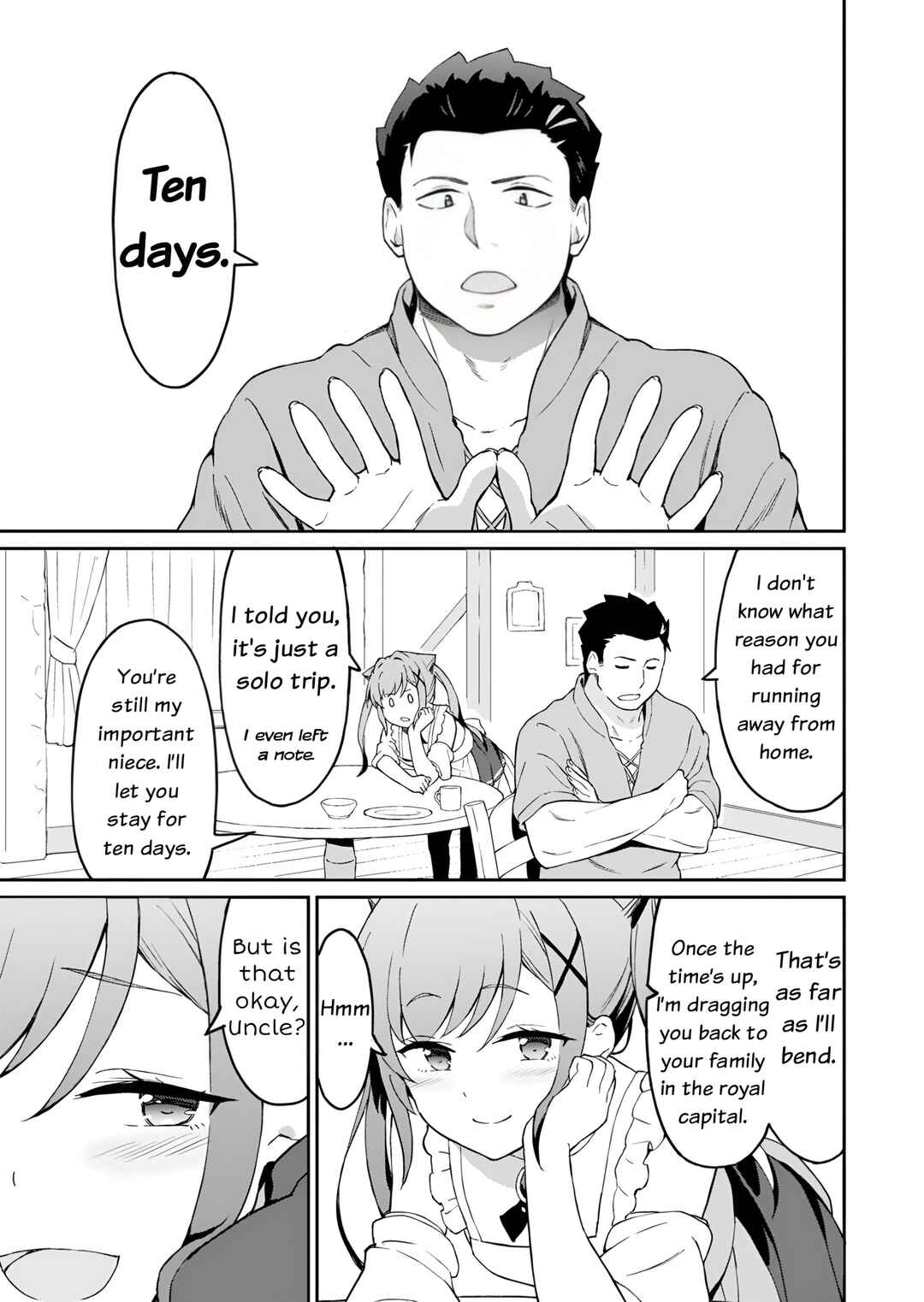 Haikei, Tengoku no Neesan, Yuusha ni Natta Mei ga Ero Sugite - Ojisan, Hogosha Toka Sorosoro Muri Desu+ Chapter 2 - Page 4