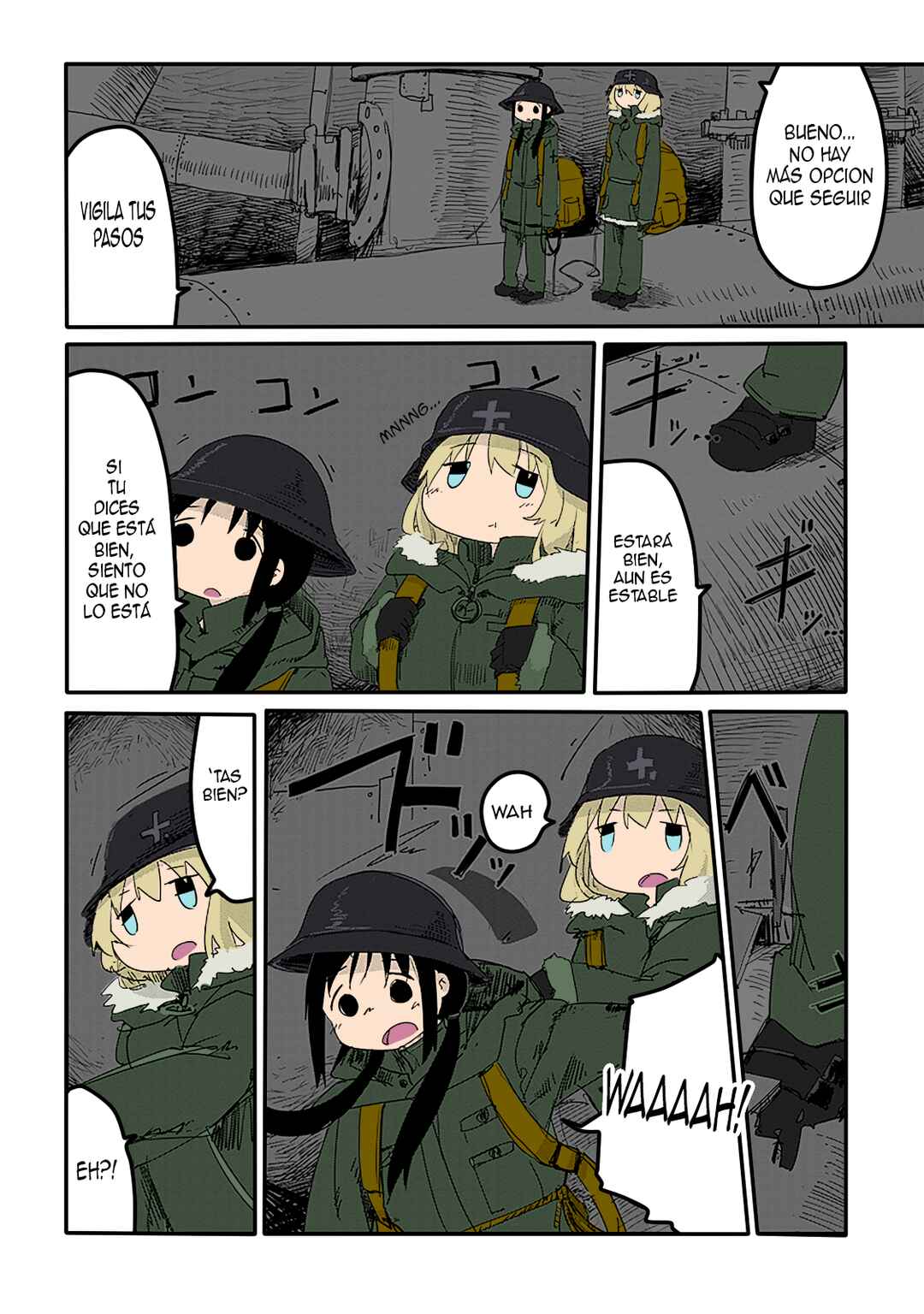 Shoujo Shuumatsu Ryokou (Fan Colored) Chapter 15 - Page 13