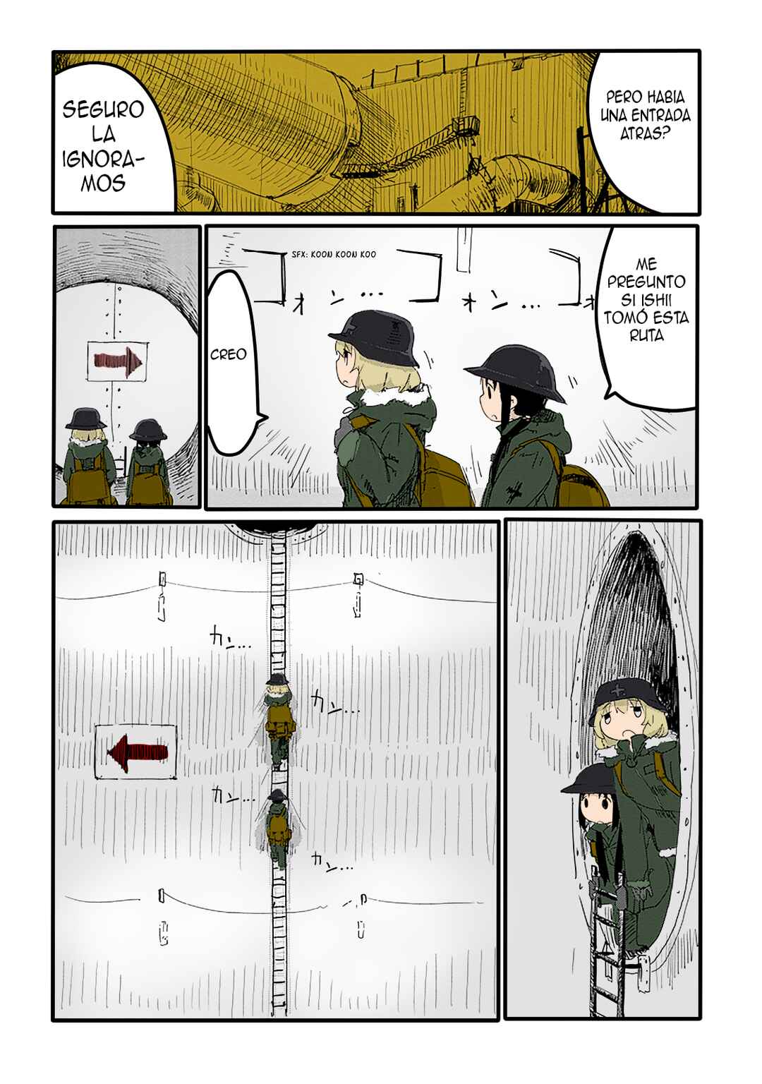 Shoujo Shuumatsu Ryokou (Fan Colored) Chapter 15 - Page 16
