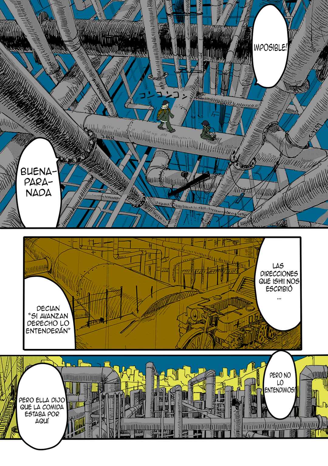 Shoujo Shuumatsu Ryokou (Fan Colored) Chapter 15 - Page 3