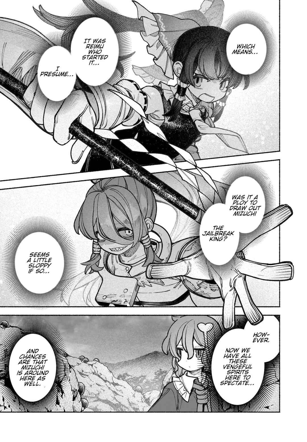 Touhou Chireikiden: Hansoku Tantei Satori Chapter 40 - Page 27