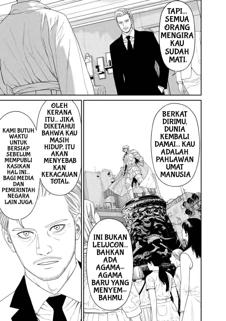 Dungeon de Tatakaitsuzukete 20-nen no Doutei Yuusha, Chijou ni Modottara Danjoubi 1:1000 no Sekai Datta Chapter 3.2 - Page 4