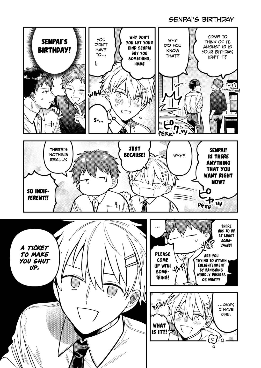 Wagamama Kouhai-kun - Twitter/X Extras Chapter 1 - Page 1
