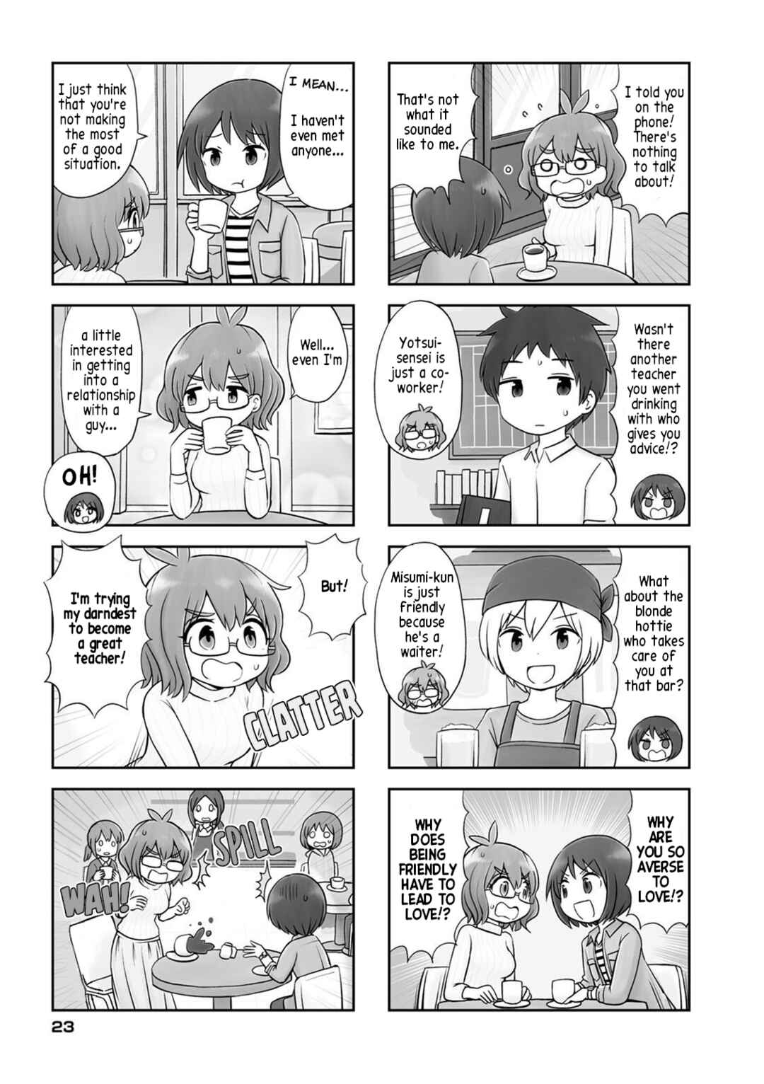 Maru-sensei's ** is cute. Chapter 3 - Page 3