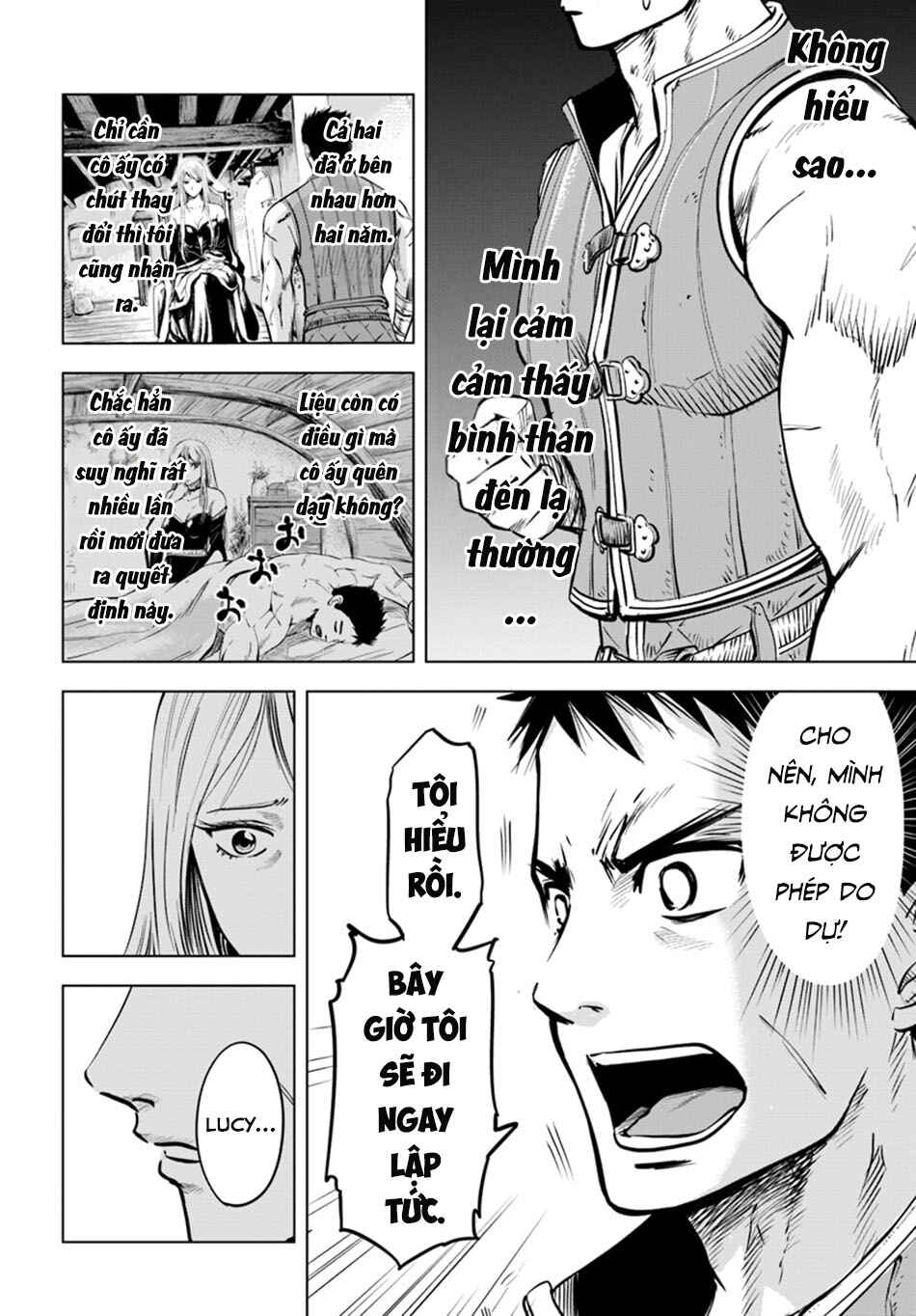 Oukoku e Tsuzuku Michi - Dorei Kenshi no Nariagari Harem Life Chapter 4 - Page 2