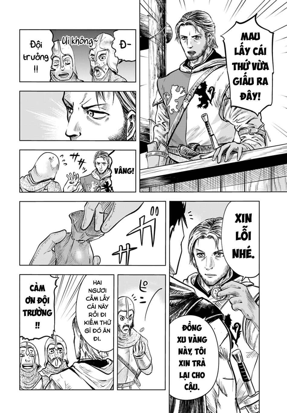 Oukoku e Tsuzuku Michi - Dorei Kenshi no Nariagari Harem Life Chapter 4 - Page 20