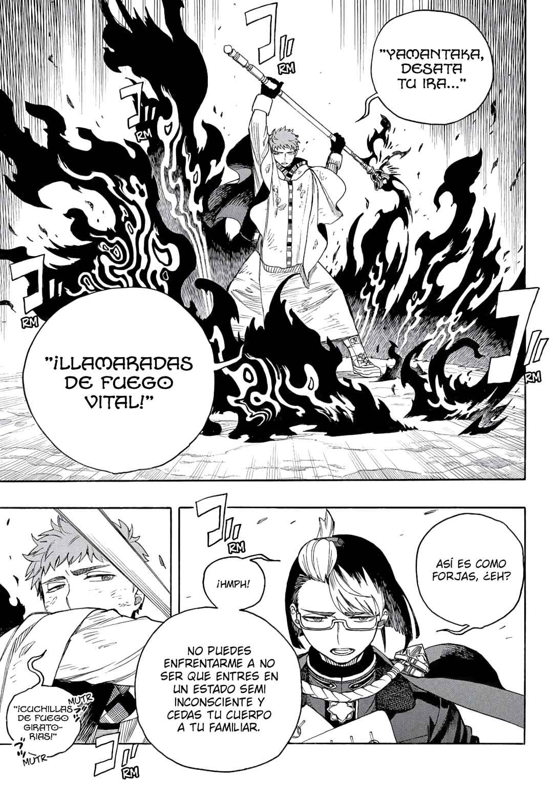 Ao no Exorcist Chapter 162 - Page 7