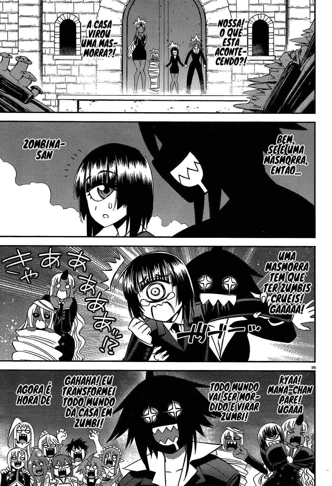 Monster Musume no Iru Nichijou Chapter 45 - Page 35