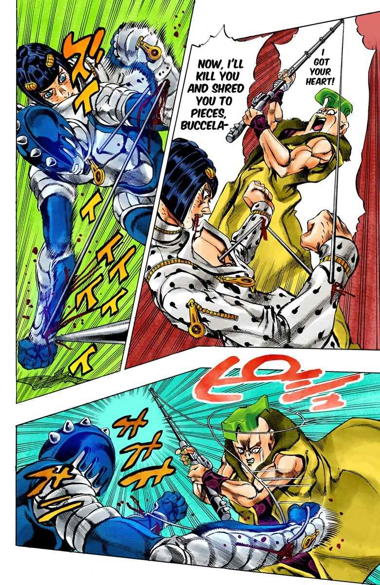JoJo no Kimyou na Bouken: Part 5 - Ougon no Kaze Color-ban Chapter 59 - Page 15