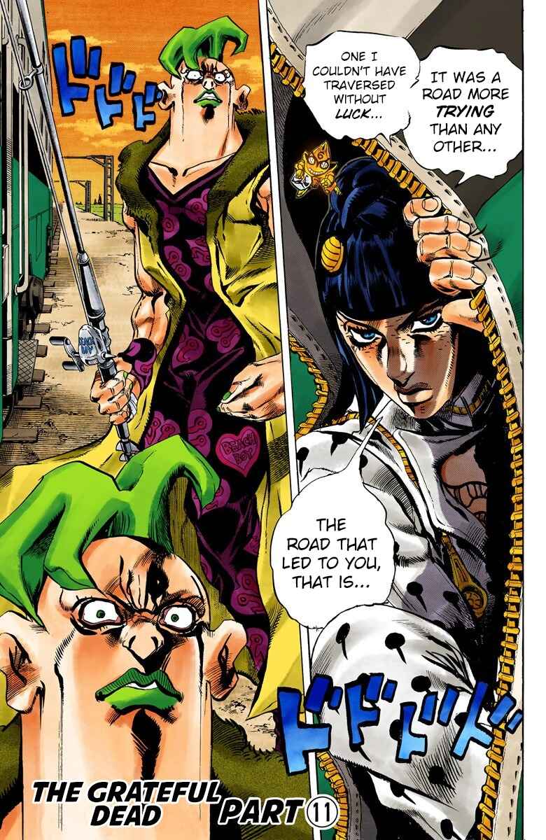 JoJo no Kimyou na Bouken: Part 5 - Ougon no Kaze Color-ban Chapter 59 - Page 2