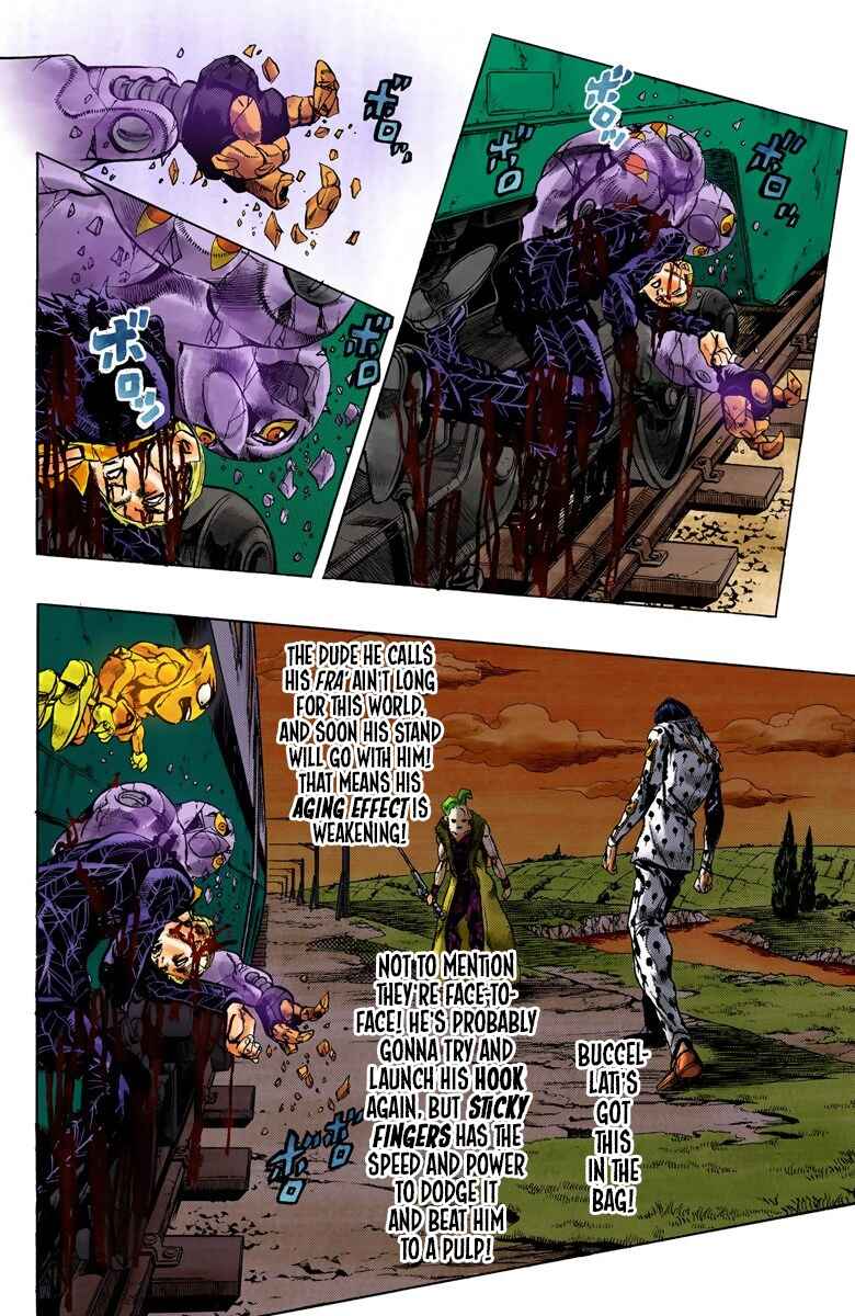 JoJo no Kimyou na Bouken: Part 5 - Ougon no Kaze Color-ban Chapter 59 - Page 4