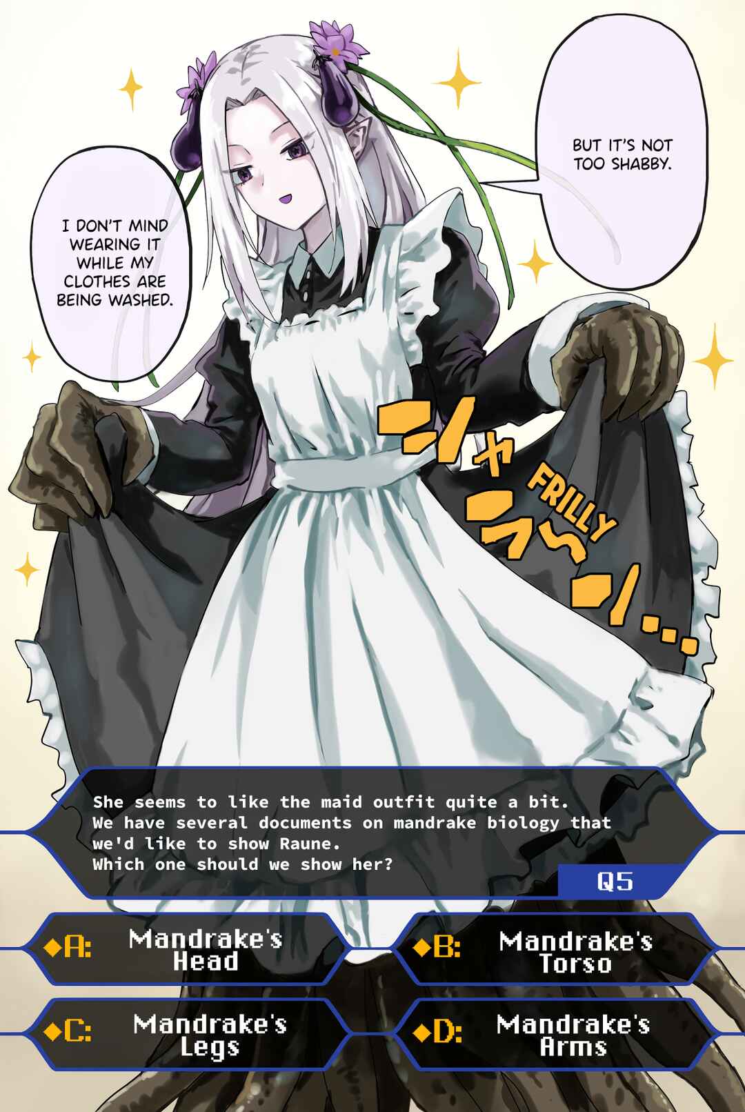 Raising an Eggplant Girl Using Online Polls Chapter 5 - Page 2