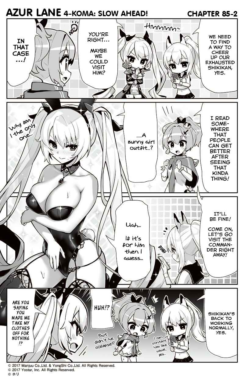Azur Lane: Bisoku Zensin! Chapter 85 - Page 2