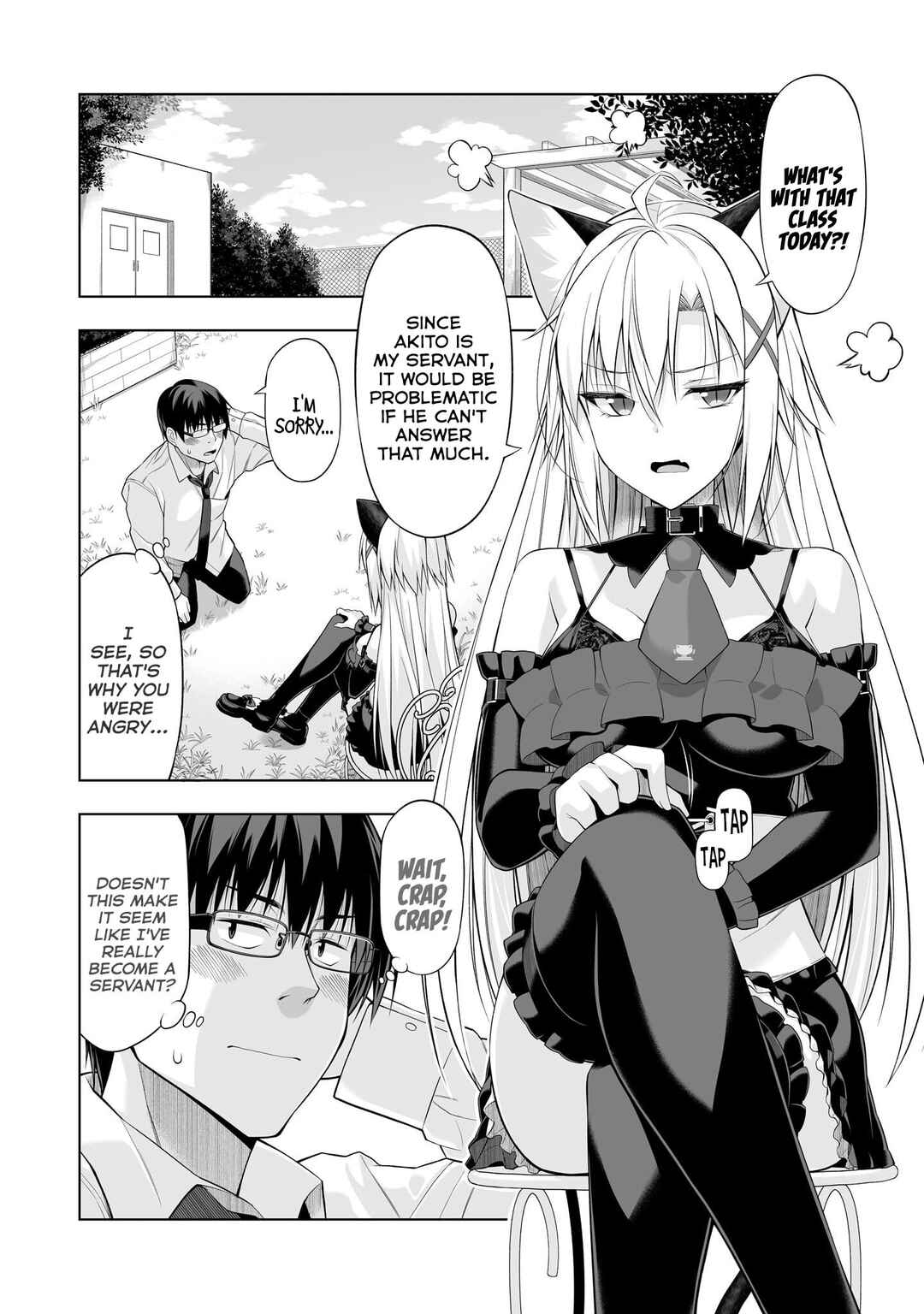 Anata wa Watashi no Geboku desu - Neko to Geboku no Himitsu no Kankei Chapter 2 - Page 8