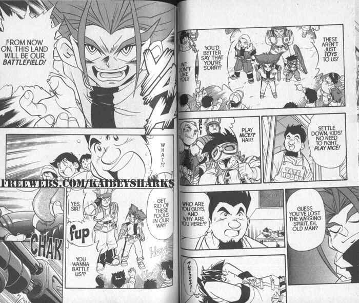 Bakuten Shoot Beyblade Chapter 2 - Page 6