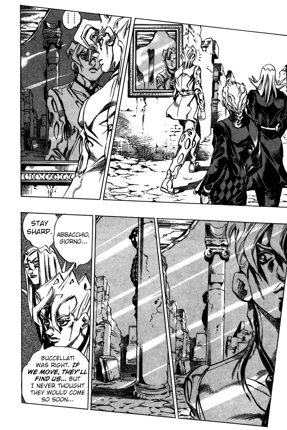 JoJo no Kimyou na Bouken: Part 5 - Ougon no Kaze Chapter 39 - Page 13