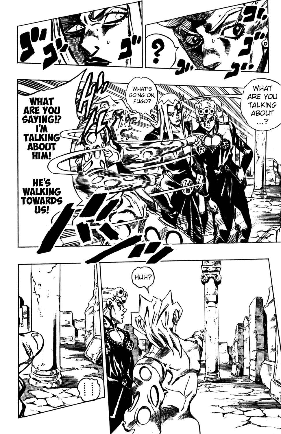 JoJo no Kimyou na Bouken: Part 5 - Ougon no Kaze Chapter 39 - Page 17