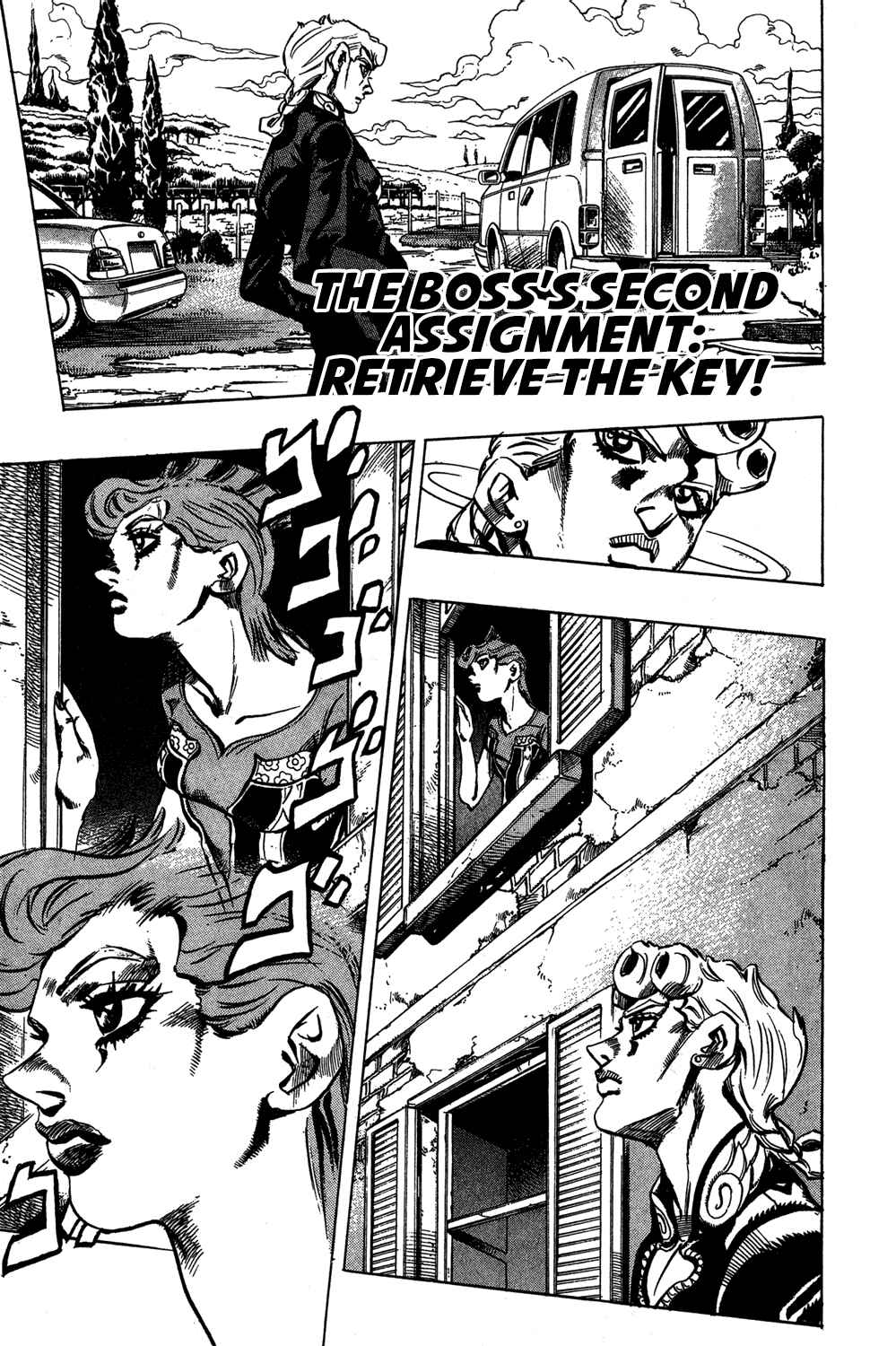JoJo no Kimyou na Bouken: Part 5 - Ougon no Kaze Chapter 39 - Page 2