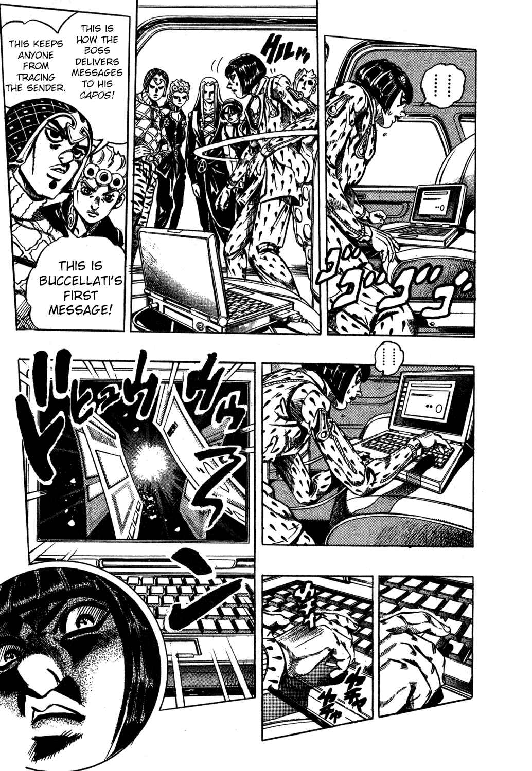 JoJo no Kimyou na Bouken: Part 5 - Ougon no Kaze Chapter 39 - Page 7