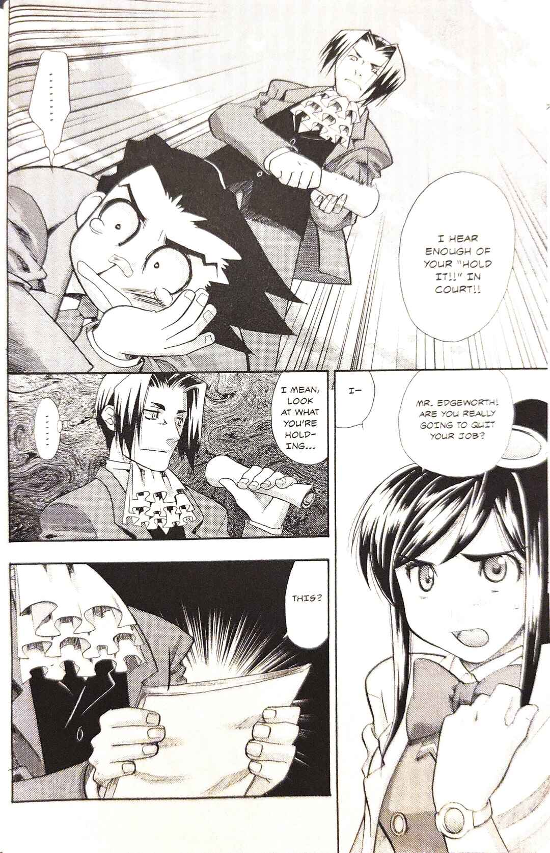 Gyakuten Saiban Official Anthology Comic: Naruhodou-hen Chapter 1 - Page 12