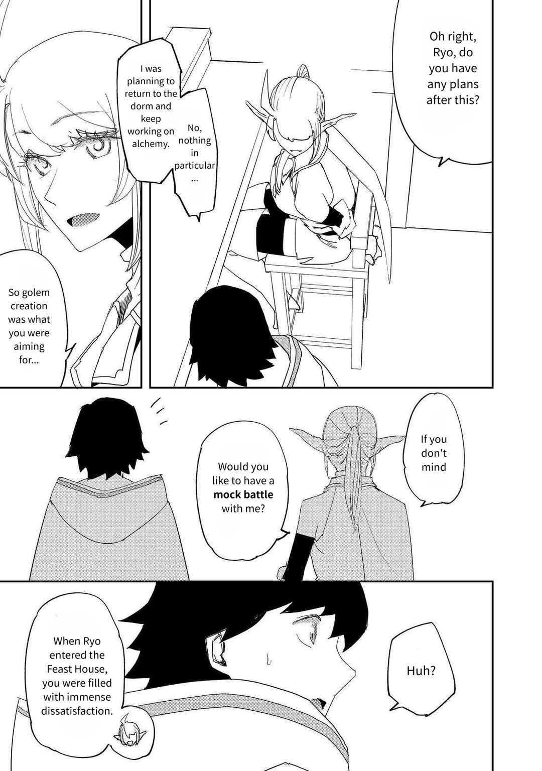 Mizu Zokusei no Mahoutsukai Chapter 30 - Page 15