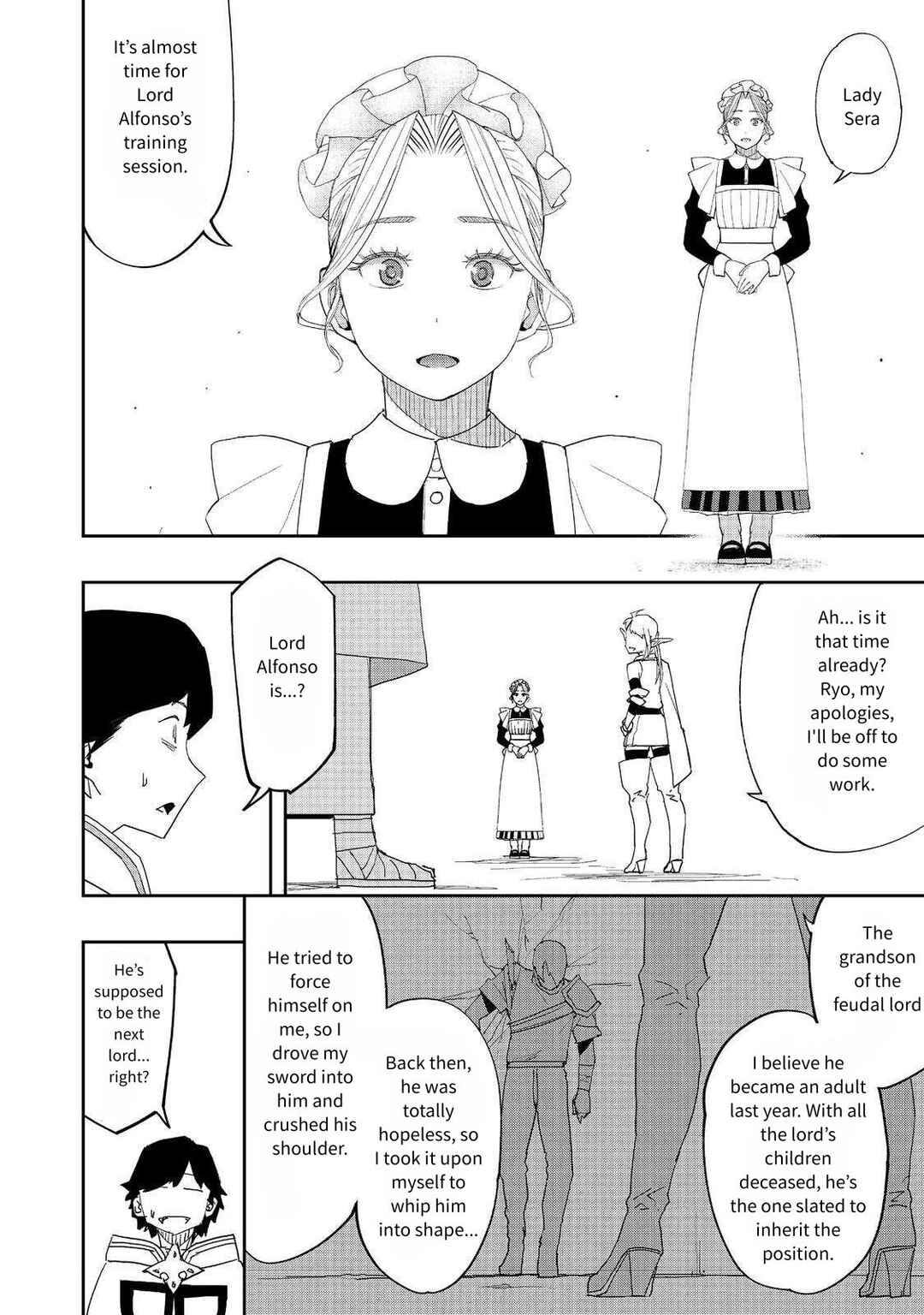 Mizu Zokusei no Mahoutsukai Chapter 30 - Page 32