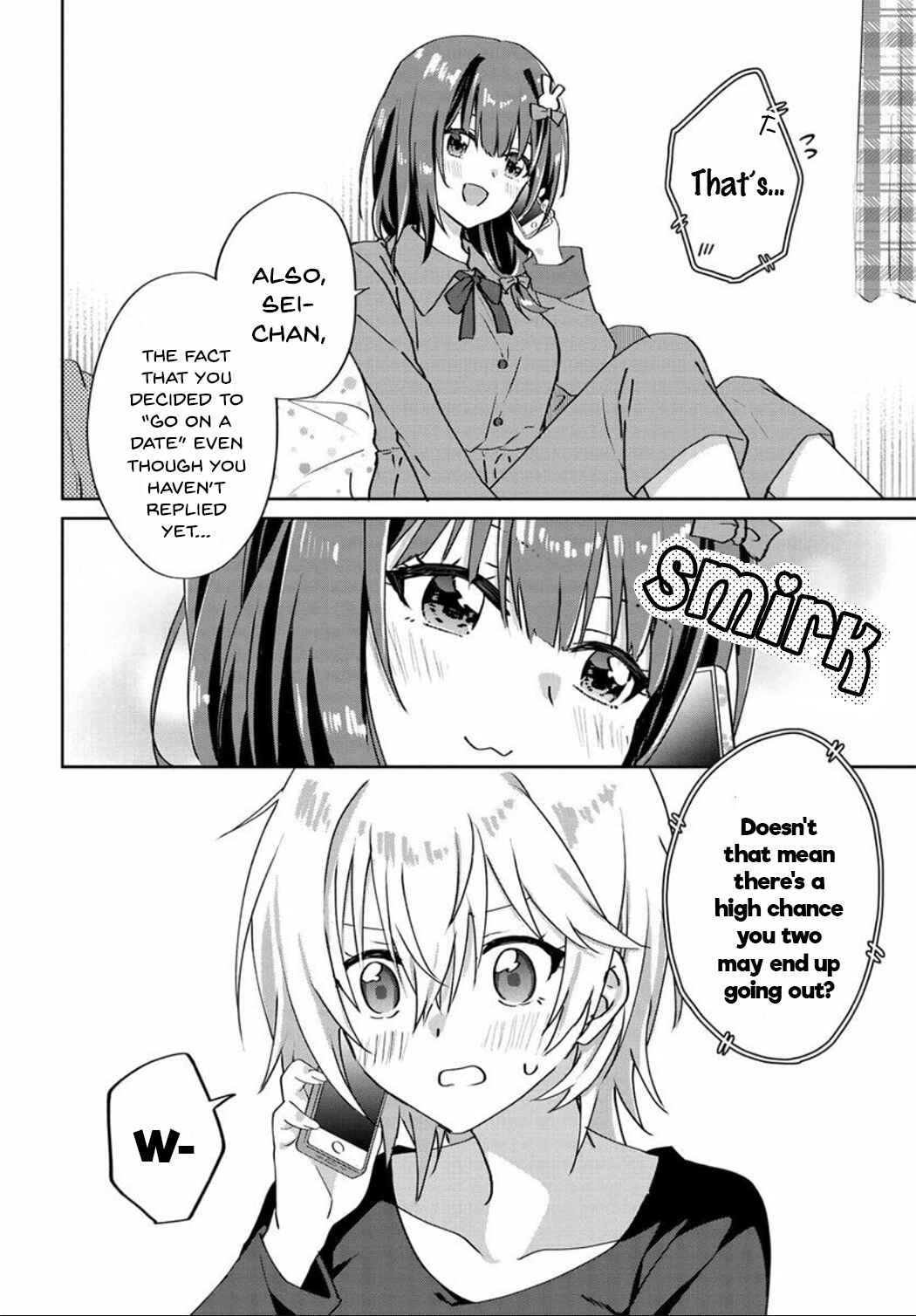 Love Comedy Manga ni Haitteshimatta node, Oshi no Make Heroine wo Zenryoku de Shiawase ni Suru Chapter 6.6 - Page 4