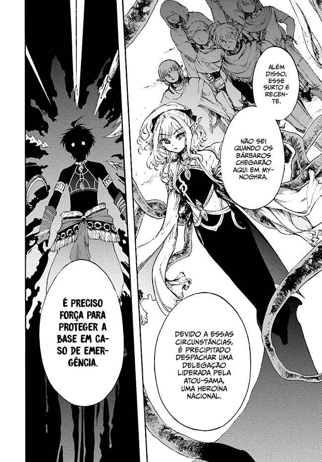 Isekai Mokushiroku Mynoghra: Hametsu no Bunmei de Hajimeru Sekai Seifuku Chapter 11.1 - Page 13