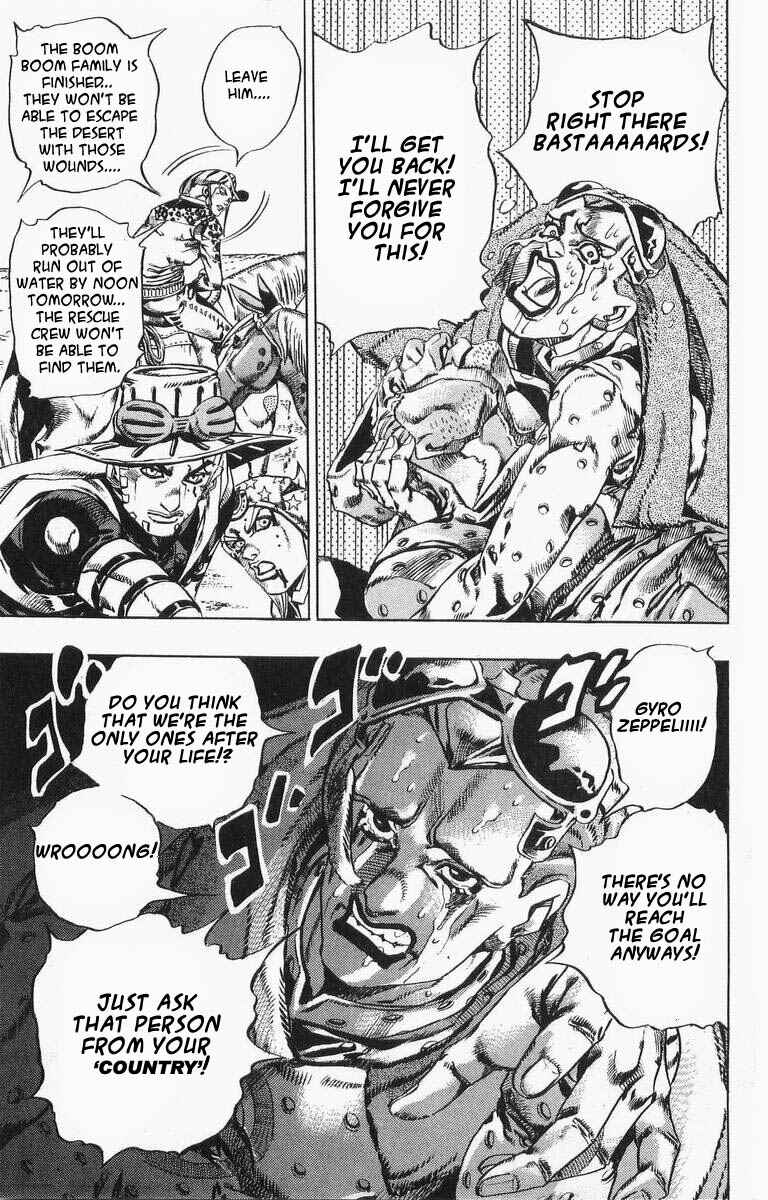 JoJo no Kimyou na Bouken: Part 7 - Steel Ball Run Chapter 20 - Page 8