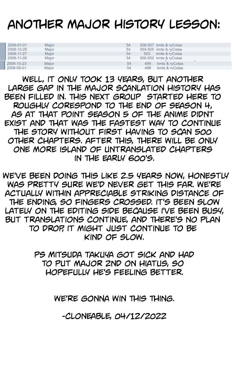 Major Chapter 497 - Page 21