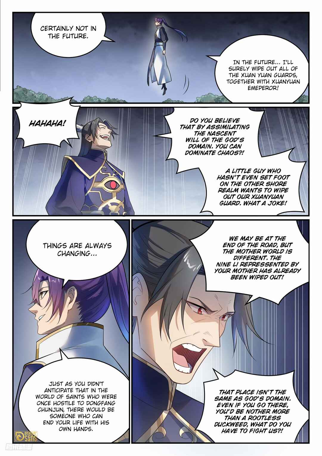 Bǎiliàn Chéngshén Chapter 1113 - Page 8