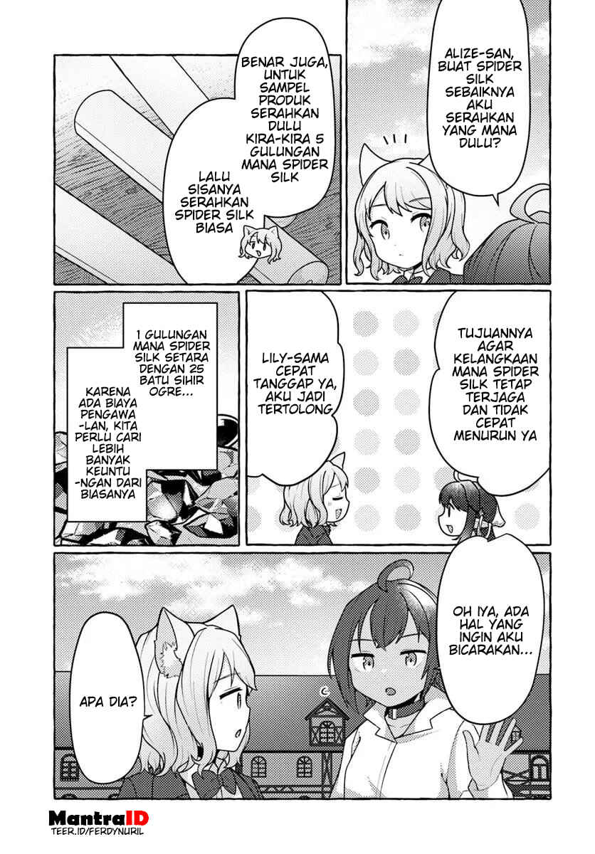 Watashi, Kumo na Monster wo Tame Shitanode, Spider Silk de Saiho wo Ganbarimasu! Chapter 7 - Page 23