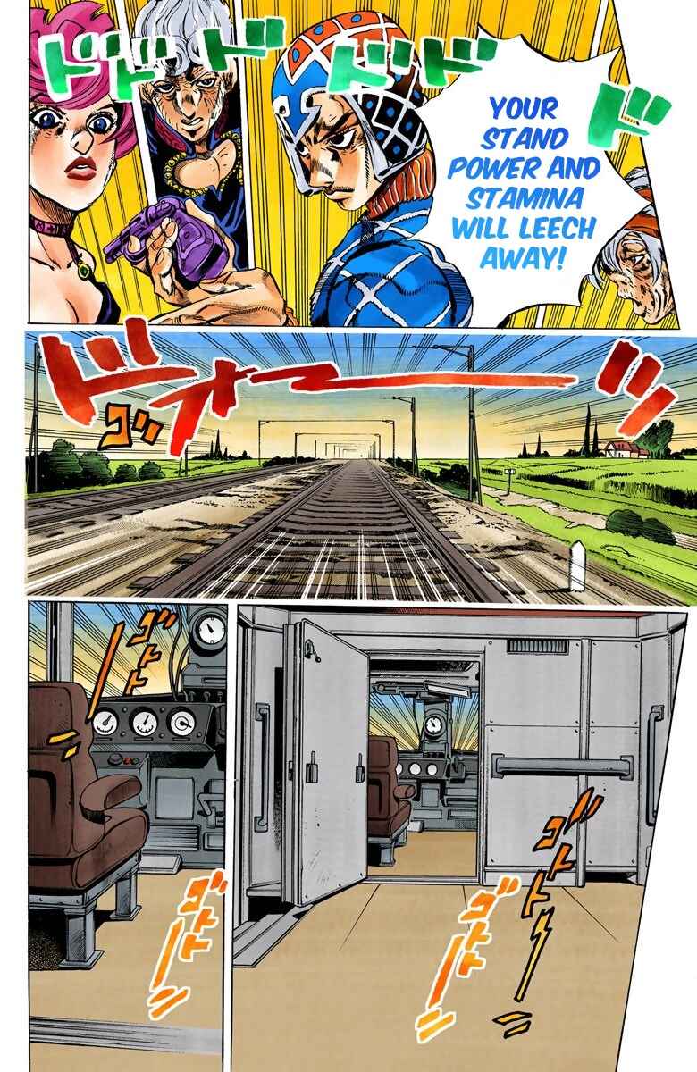 JoJo no Kimyou na Bouken: Part 5 - Ougon no Kaze Color-ban Chapter 50 - Page 16