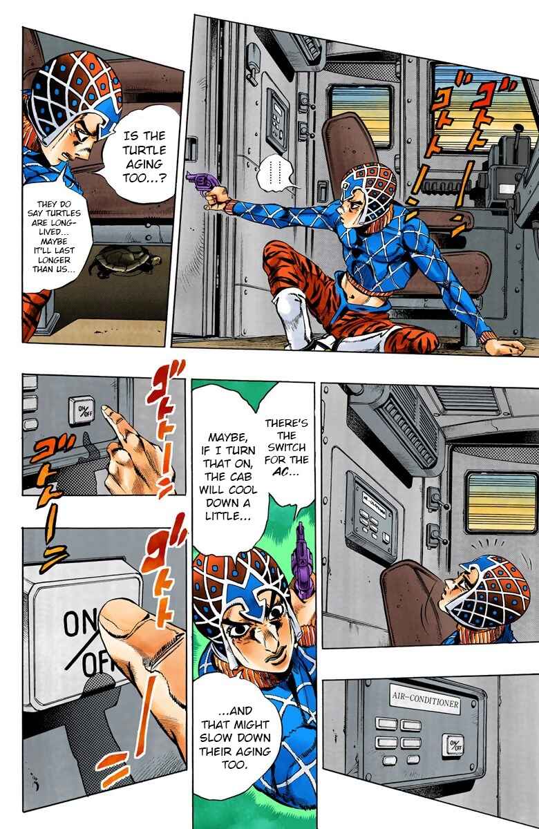 JoJo no Kimyou na Bouken: Part 5 - Ougon no Kaze Color-ban Chapter 50 - Page 18