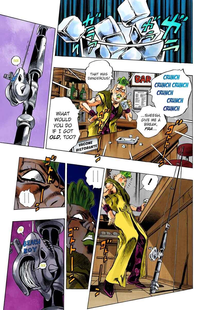 JoJo no Kimyou na Bouken: Part 5 - Ougon no Kaze Color-ban Chapter 50 - Page 19