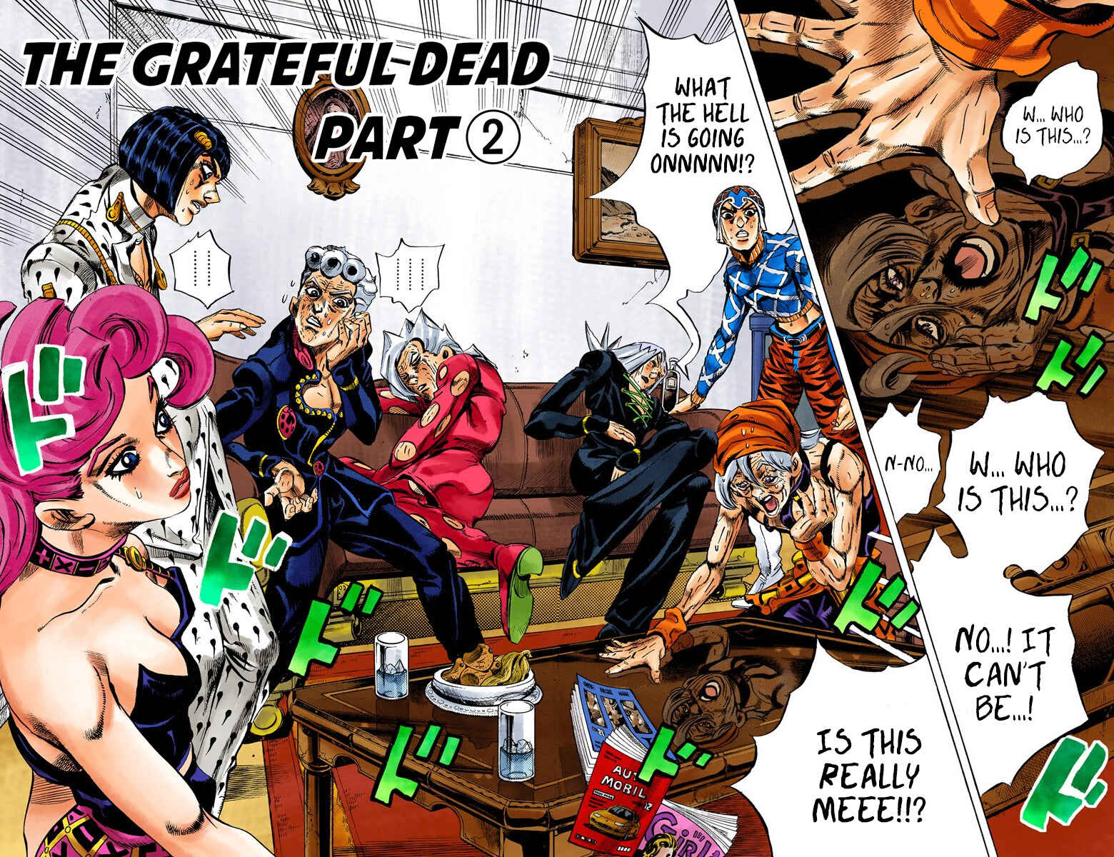 JoJo no Kimyou na Bouken: Part 5 - Ougon no Kaze Color-ban Chapter 50 - Page 3